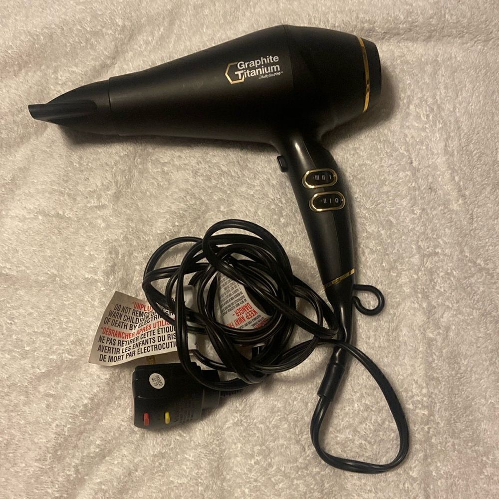 Graphite Titanium AC DryerβByβBaBylissβPro